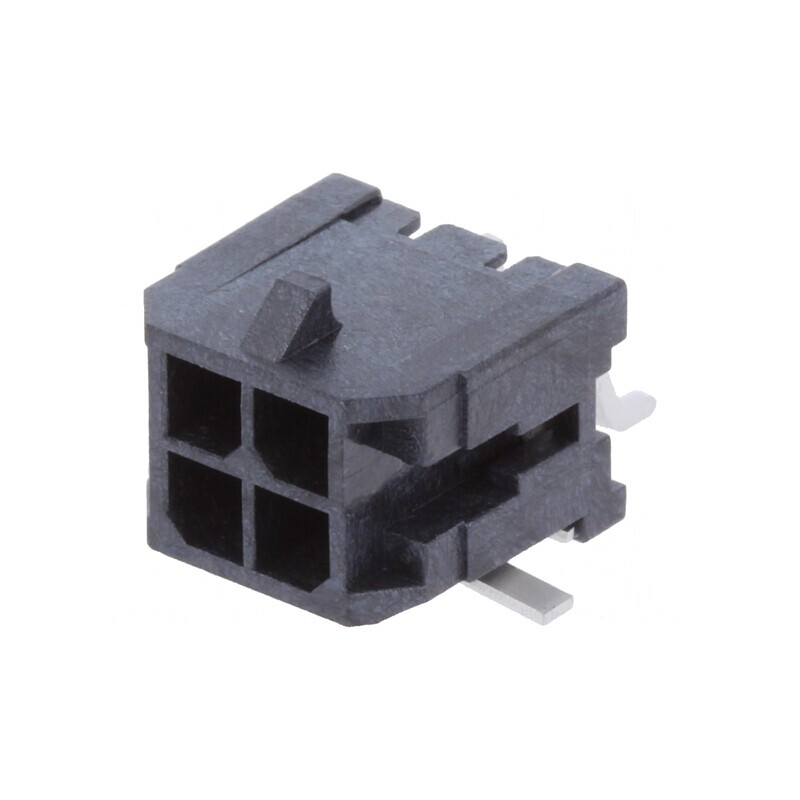 Soclu Micro-Fit 3.0 3mm 4 pini SMT Glow-Wire | Electronic-mag.ro | Componente Electronice