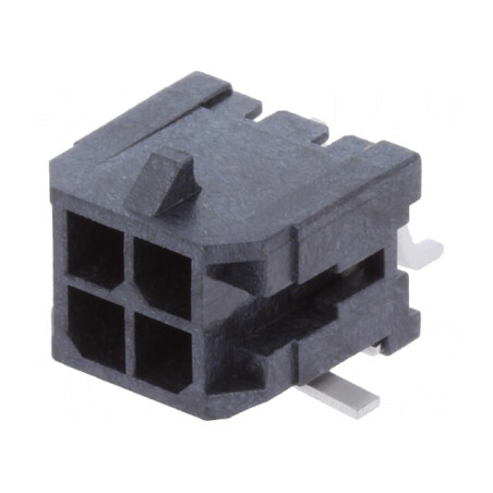 Soclu Micro-Fit 3.0 3mm 4 pini SMT Glow-Wire | Electronic-mag.ro | Componente Electronice