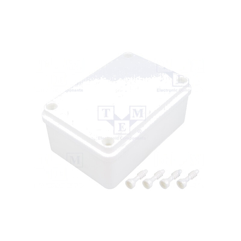 Carcasă Universală ABS Polistiren Albă 80x120x50 mm | Electronic-mag.ro | Componente Electronice Carcasă Universală ABS Polistiren Albă 80x120x50 mm | Electronic-mag.ro | Componente Electronice