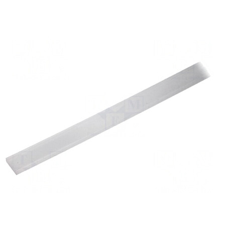 Apărătoare Profile LED Lăptoasă 2m Ecran C | Electronic-mag.ro | Componente Electronice