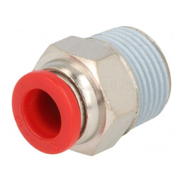 Racord push-in PBT BSP 3/8 simplu | Electronic-mag.ro | Componente Electronice