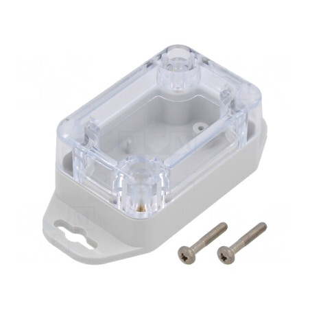 Carcasă universală ABS gri deschis 40x60x30mm | Electronic-mag.ro | Componente Electronice
