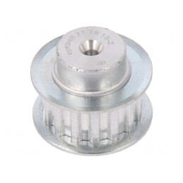 Roată de curea aluminiu T5 10mm 21mm 23,05mm | Electronic-mag.ro | Componente Electronice