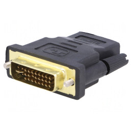 Adaptor DVI-I la HDMI Negru | Electronic-mag.ro | Componente Electronice