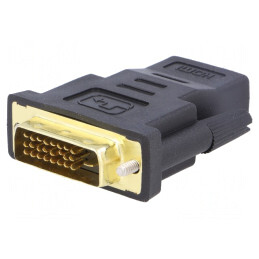 Adaptor HDMI la DVI-D Negru | Electronic-mag.ro | Componente Electronice