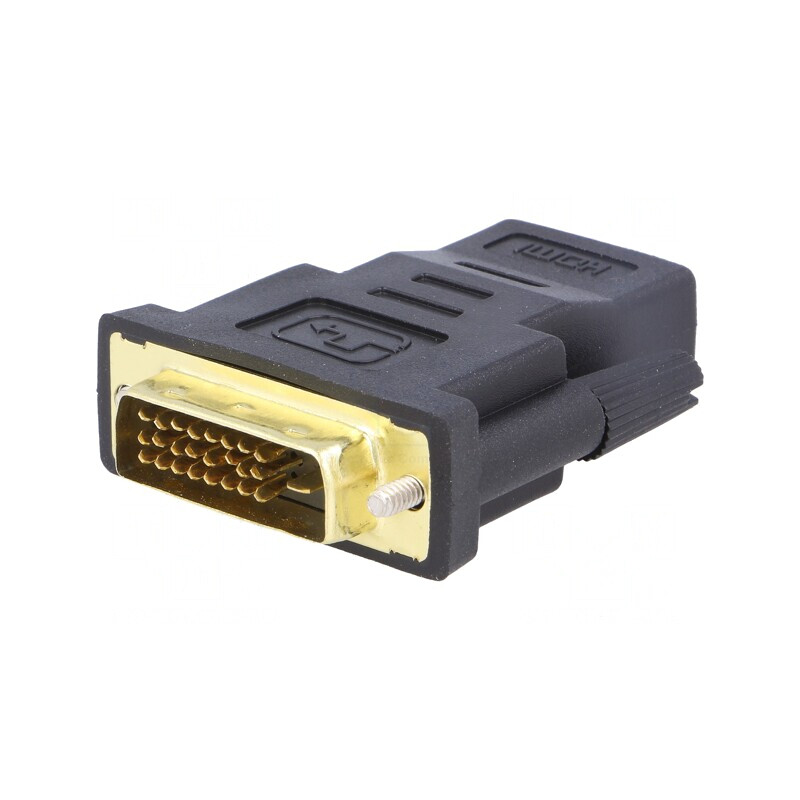 Adaptor HDMI la DVI-D Negru | Electronic-mag.ro | Componente Electronice