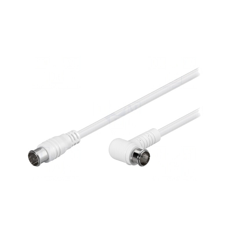 Cablu TV 75Ω 2,5m F Quick Alb | Electronic-mag.ro | Componente Electronice Cablu TV 75Ω 2,5m F Quick Alb | Electronic-mag.ro | Componente Electronice