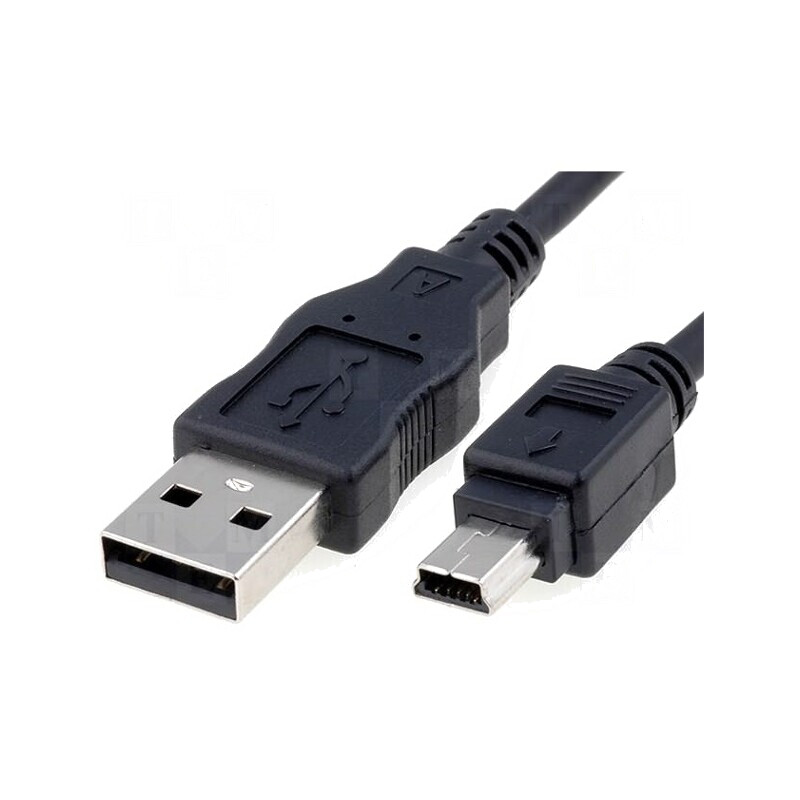 Cablu USB 2.0 USB-A la USB-B Mini 3m Negru pentru Canon | Electronic-mag.ro | Componente Electronice Cablu USB 2.0 USB-A la USB-B Mini 3m Negru pentru Canon | Electronic-mag.ro | Componente Electronice