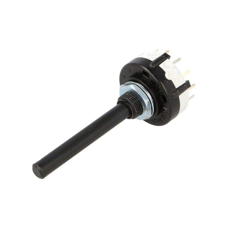 Comutator Rotativ 6 Pozitii 2 Sectiuni 30° 0.15A 250VDC | Electronic-mag.ro | Componente Electronice