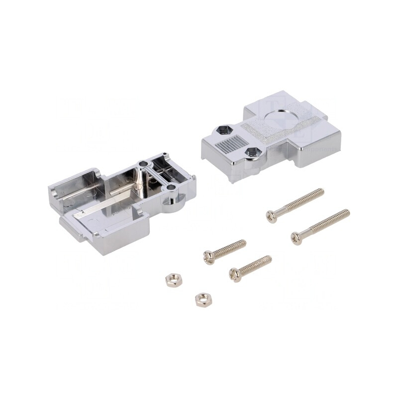Carcasă pentru conectori D-Sub ecranată cu fixare prin șuruburi | Electronic-mag.ro | Componente Electronice Carcasă pentru conectori D-Sub ecranată cu fixare prin șuruburi | Electronic-mag.ro | Componente Electronice