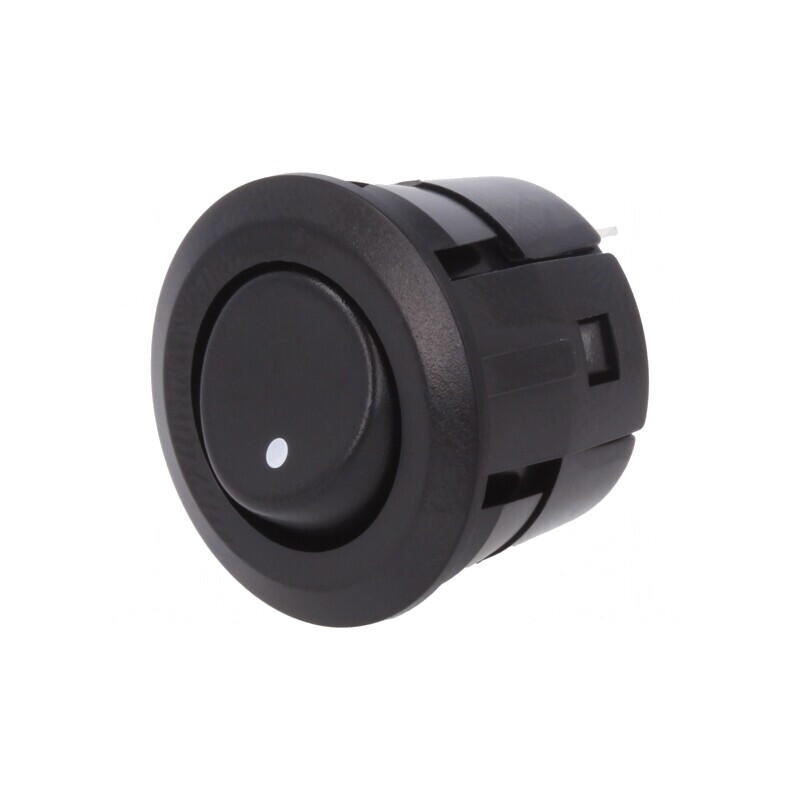 Comutator Rocker SPST ON-OFF 3A/250VAC Negru | Electronic-mag.ro | Componente Electronice