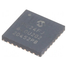 Microcontroler PIC24 64kB 2-3.6V SMD QFN28 8kB SRAM | Electronic-mag.ro | Componente Electronice