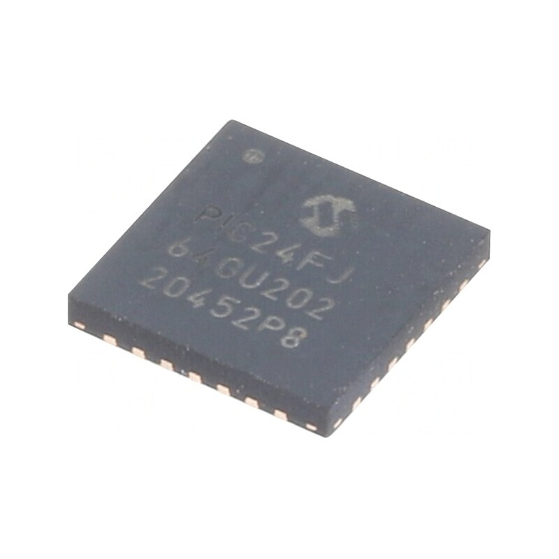 Microcontroler PIC24 64kB 2-3.6V SMD QFN28 8kB SRAM | Electronic-mag.ro | Componente Electronice Microcontroler PIC24 64kB 2-3.6V SMD QFN28 8kB SRAM | Electronic-mag.ro | Componente Electronice
