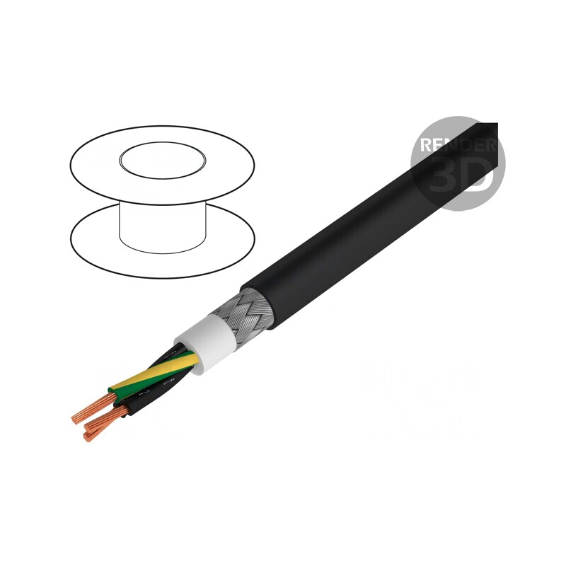 Cablu Ecranat BiT 1000 CY FR 3G1mm2 Cupru | Electronic-mag.ro | Componente Electronice Cablu Ecranat BiT 1000 CY FR 3G1mm2 Cupru | Electronic-mag.ro | Componente Electronice