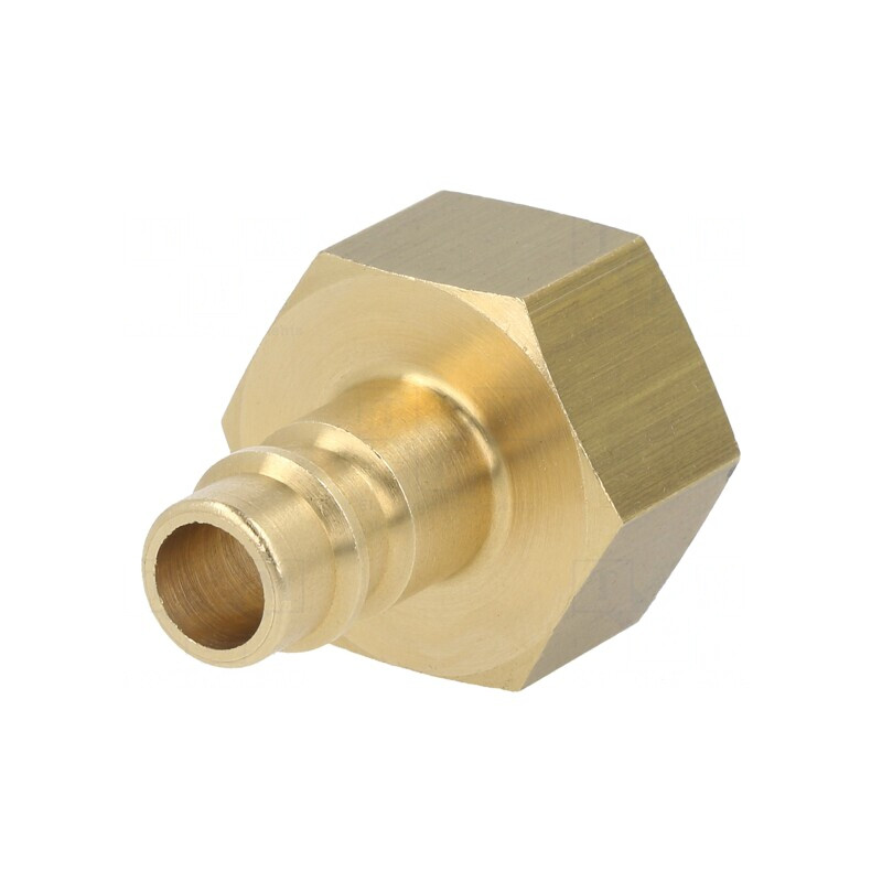 Conector Ștuț Alamă 0-35bar Filet G 1/2 NW 7.2 | Electronic-mag.ro | Componente Electronice