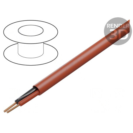Cablu neecranat 300V 305m Cu roșu CPR Eca | Electronic-mag.ro | Componente Electronice