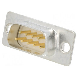 Conector DSUB 9 pini Plug | Electronic-mag.ro | Componente Electronice