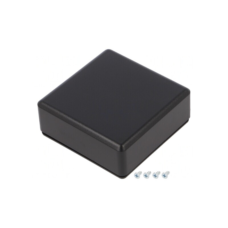 Carcasă Universală ABS Neagră 71x71x27mm | Electronic-mag.ro | Componente Electronice