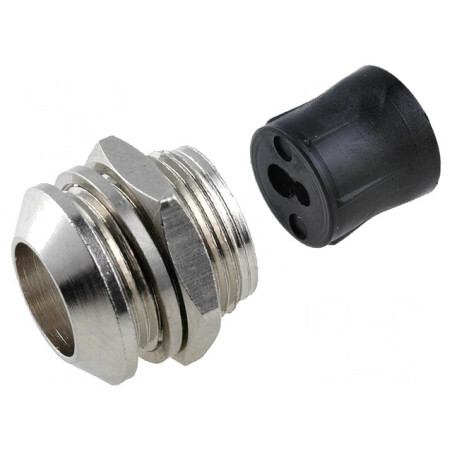 Montură LED 8mm Nichel Convex | Electronic-mag.ro | Componente Electronice