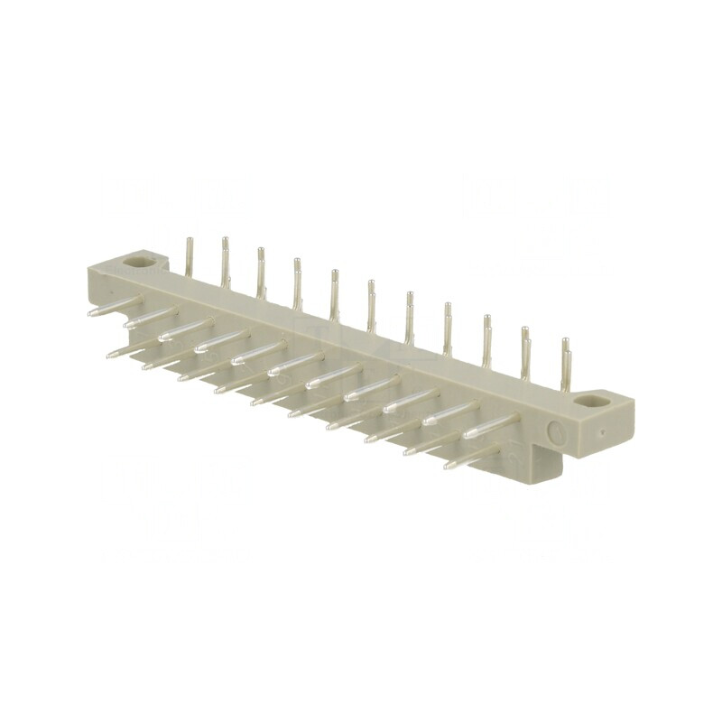 Mufă DIN 41617 tată 21 pini 90° 2,5mm | Electronic-mag.ro | Componente Electronice