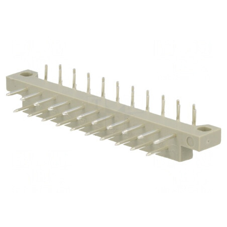 Mufă DIN 41617 tată 21 pini 90° 2,5mm | Electronic-mag.ro | Componente Electronice