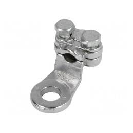Terminal Inelar M8 25mm2 Neizolat cu Șurub pe Cablu | Electronic-mag.ro | Componente Electronice