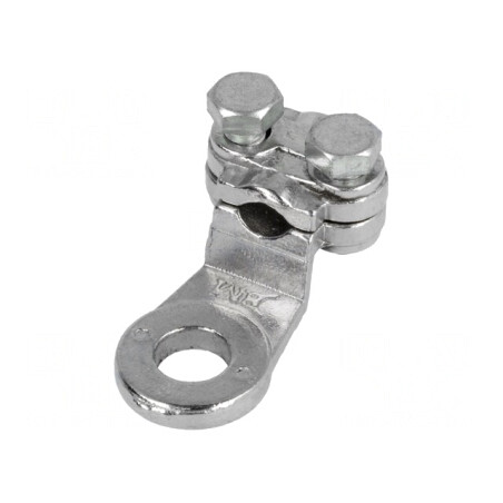 Terminal Inelar M8 25mm2 Neizolat cu Șurub pe Cablu | Electronic-mag.ro | Componente Electronice