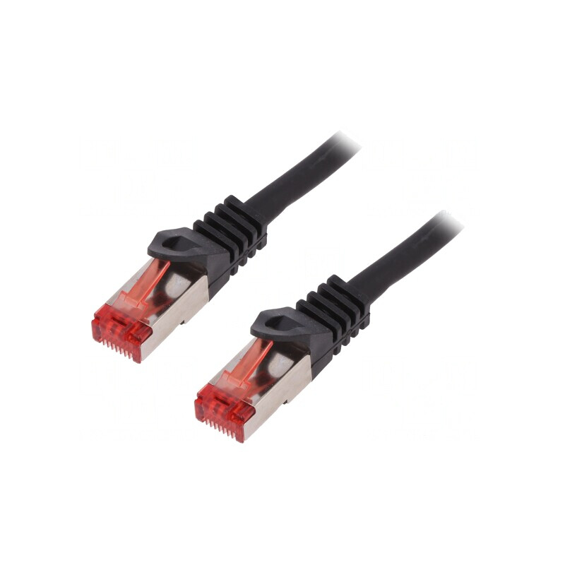 Patch cord S/FTP CAT6 Negru 1,5m | Electronic-mag.ro | Componente Electronice Patch cord S/FTP CAT6 Negru 1,5m | Electronic-mag.ro | Componente Electronice