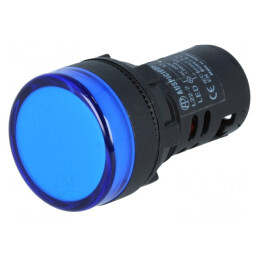 Lumină de Control LED 230V 22mm | Electronic-mag.ro | Componente Electronice