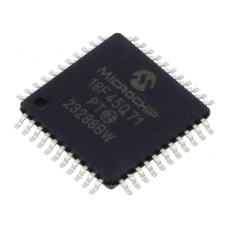 Microcontroler PIC18 32kB 64MHz 1,8-5,5V SMD TQFP44 | Electronic-mag.ro | Componente Electronice