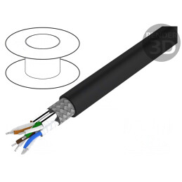 Cablu ETHERLINE® LAN 1000 S/FTP 4x2x23AWG Exterior Cu | Electronic-mag.ro | Componente Electronice
