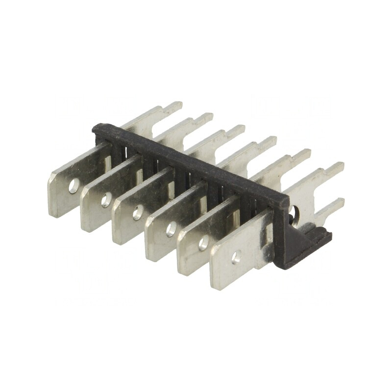 Conector Spadă 6,3mm 0,8mm Oțel Cositorit 500V | Electronic-mag.ro | Componente Electronice