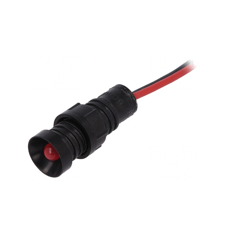 Lampa LED de Control 220VDC Ø11mm IP40 | Electronic-mag.ro | Componente Electronice