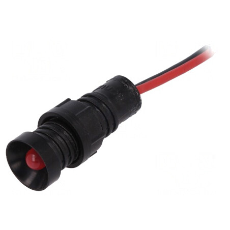 Lampa LED de Control 220VDC Ø11mm IP40 | Electronic-mag.ro | Componente Electronice