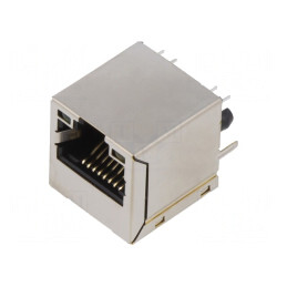 Soclu RJ45 8p8c PIN 8 | Electronic-mag.ro | Componente Electronice