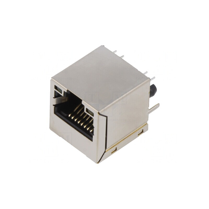 Soclu RJ45 8p8c PIN 8 | Electronic-mag.ro | Componente Electronice