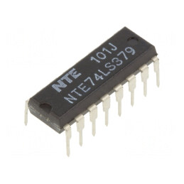 "IC Digital Flip-Flop 8-Channel DIP16 TTL"