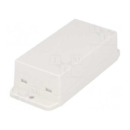 Carcasă universală ABS albă 45,6x90x27,5mm | Electronic-mag.ro | Componente Electronice