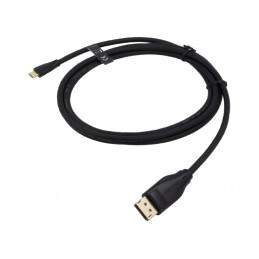 Cablu USB 2.0 A la Micro B 3m Negru
