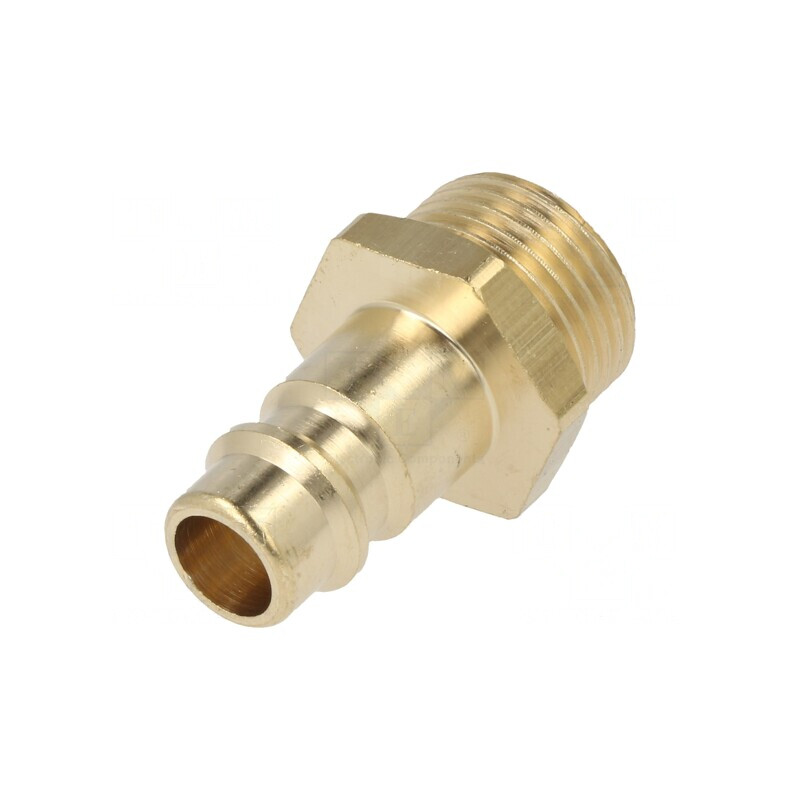 Conector rapid alamă 33mm G 3/8 0-35bar 1000l/min | Electronic-mag.ro | Componente Electronice