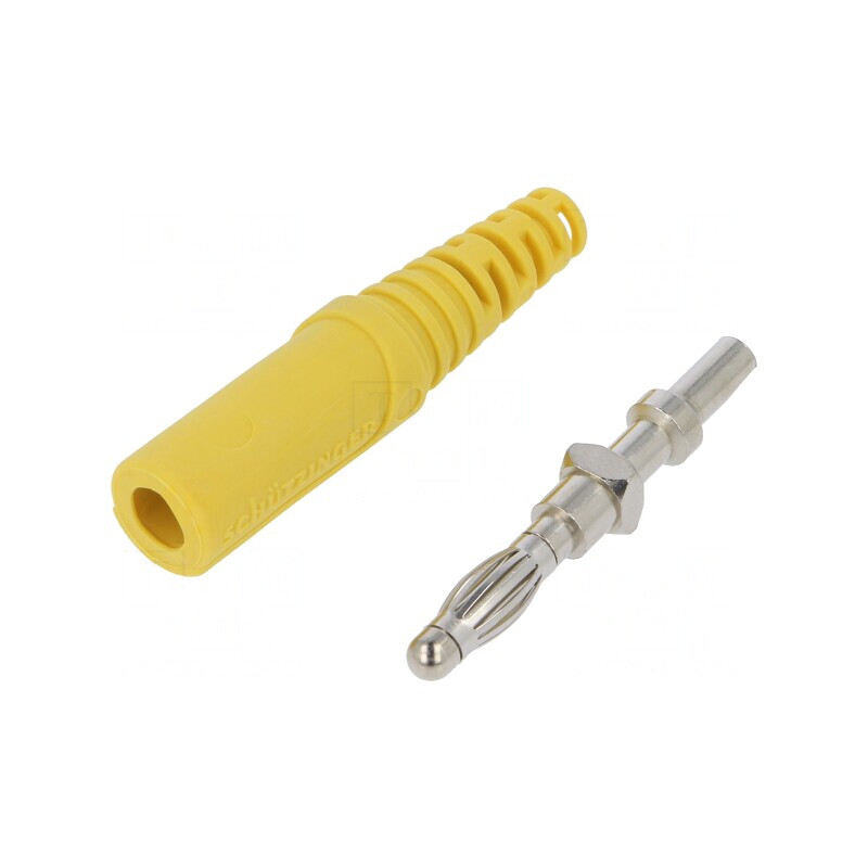 Mufă Banană 4mm Galbenă Neizolată | Electronic-mag.ro | Componente Electronice Mufă Banană 4mm Galbenă Neizolată | Electronic-mag.ro | Componente Electronice