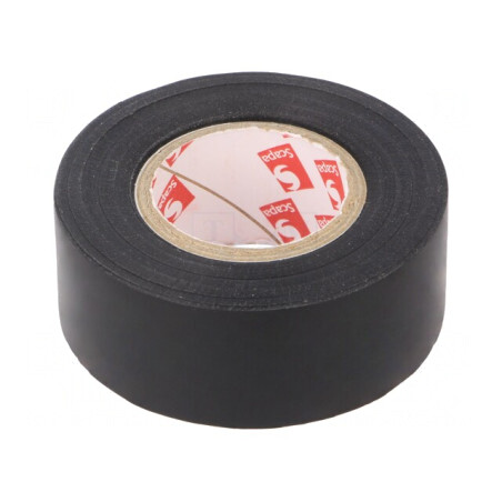 Bandă Electroizolantă Neagră 25mm x 20m | Electronic-mag.ro | Componente Electronice
