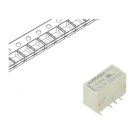 Releu Electromagnetic DPDT 3VDC 2A SMT | Electronic-mag.ro | Componente Electronice
