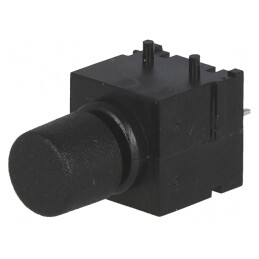 Comutator Acționat prin Apăsare 2 Poz SPST-NO 0.5A 60VAC | Electronic-mag.ro | Componente Electronice