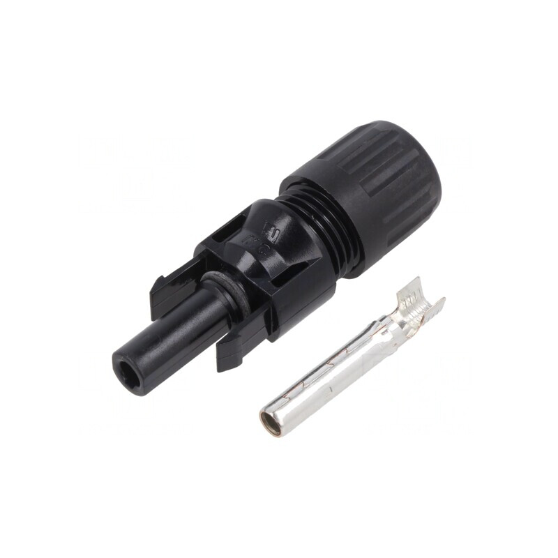 Conector solar mamă drept crimpat MC4 4-6mm2 7-8.8mm | Electronic-mag.ro | Componente Electronice Conector solar mamă drept crimpat MC4 4-6mm2 7-8.8mm | Electronic-mag.ro | Componente Electronice