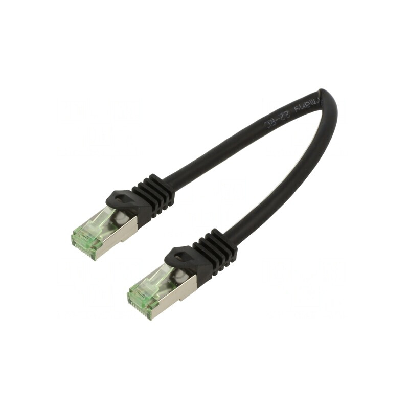 Patch cord negru Cat 8.1 LSZH 0,25m | Electronic-mag.ro | Componente Electronice Patch cord negru Cat 8.1 LSZH 0,25m | Electronic-mag.ro | Componente Electronice