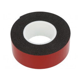 Bandă de fixare dublă 19mm x 1,5m Adeziv acrilic | Electronic-mag.ro | Componente Electronice