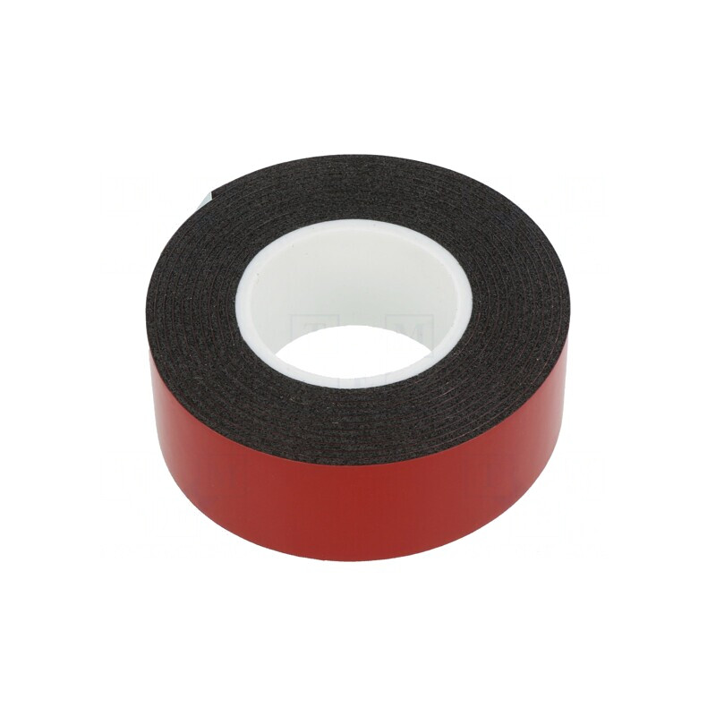 Bandă de fixare dublă 19mm x 1,5m Adeziv acrilic | Electronic-mag.ro | Componente Electronice