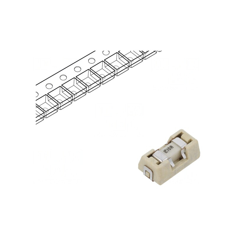 Siguranţă SMD 10A 125V Rapidă | Electronic-mag.ro | Componente Electronice