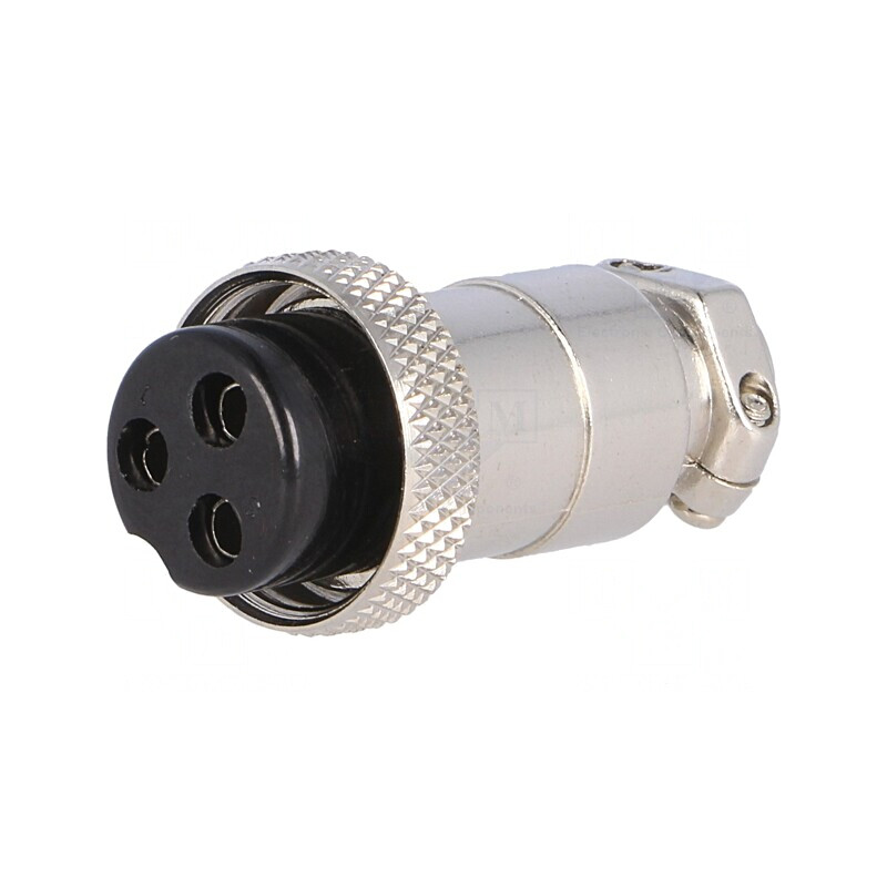 Mufă Microfon Mamă 3-PIN pe Cablu 6mm | Electronic-mag.ro | Componente Electronice